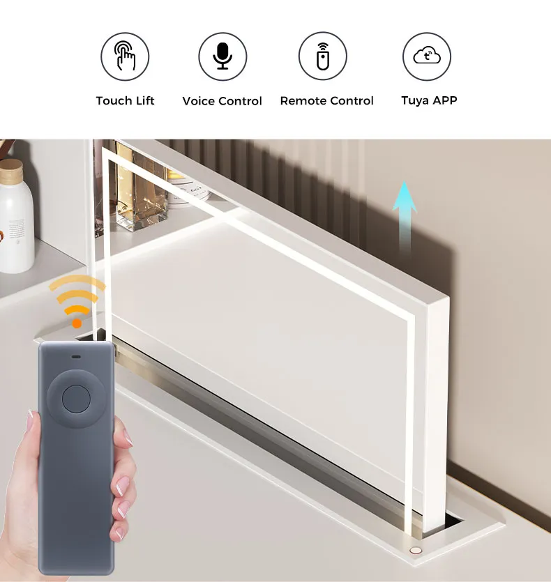 Electric lifting mirror Electric lifting mirror
